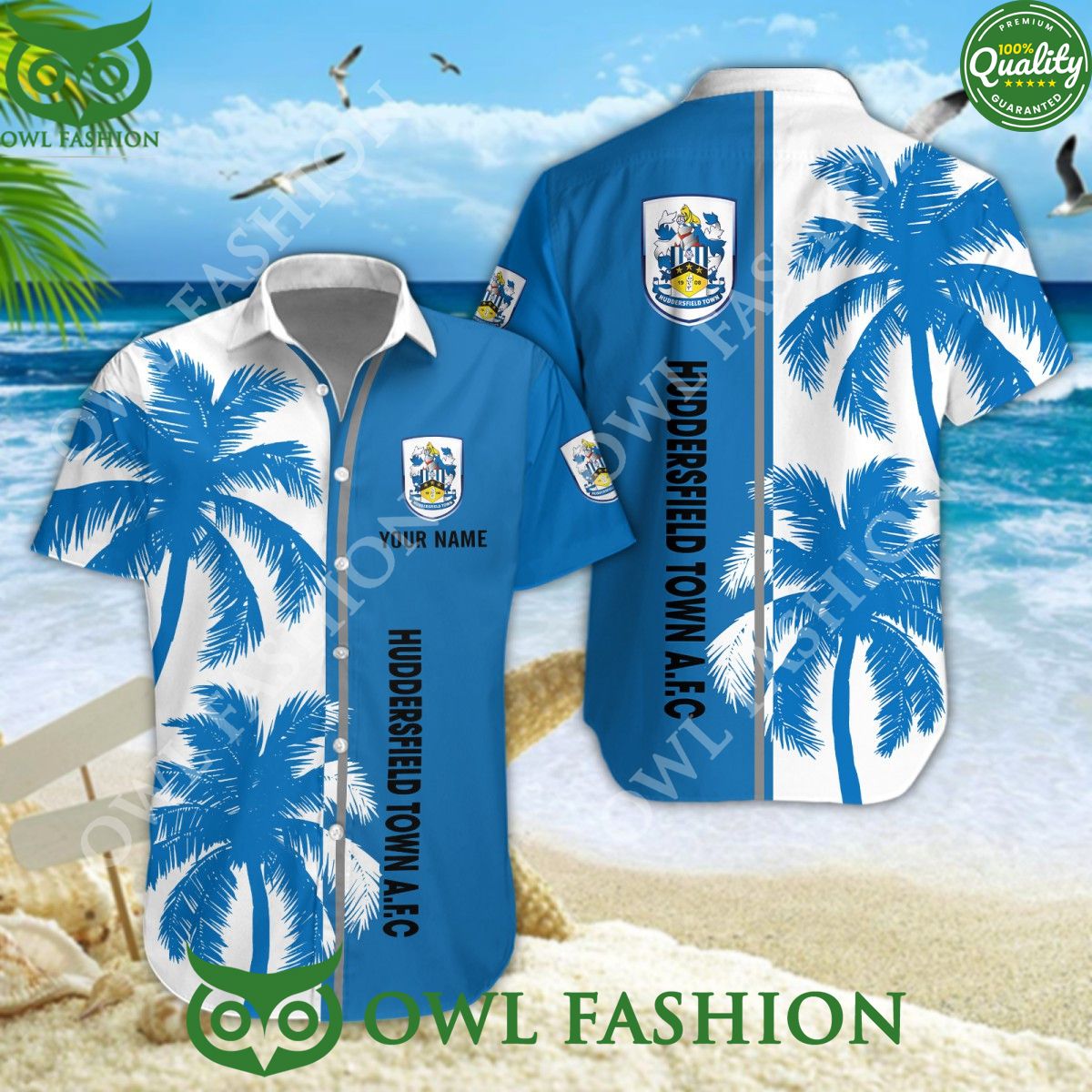 Huddersfield Town League One EFL 2024 Limited Coconut - Adult & Kids T-Shirts, Sweatshirts & Hoodies apparel design preview 1