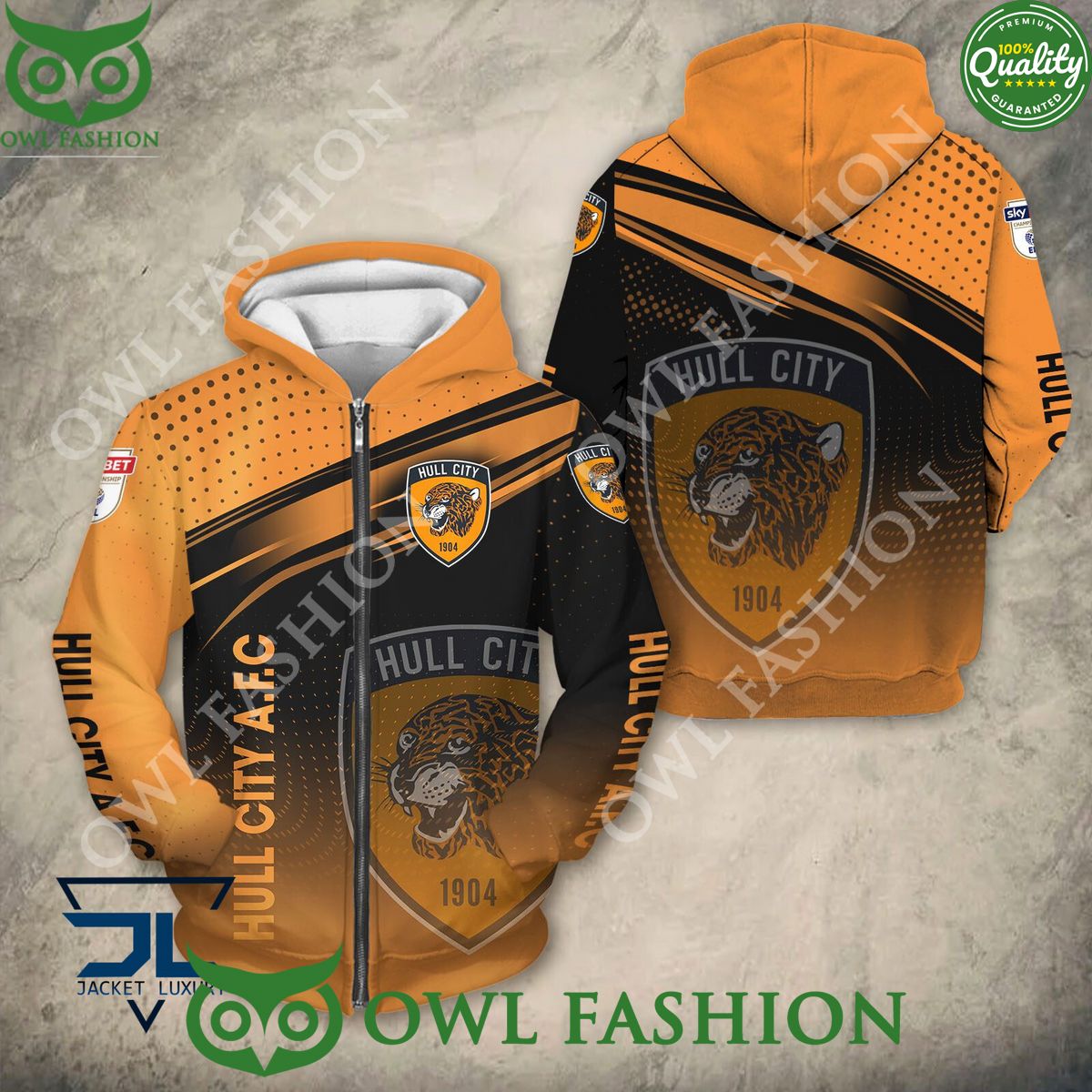 Hull City EFL New Design Limited 3D - Adult & Kids T-Shirts, Sweatshirts & Hoodies apparel design preview 1