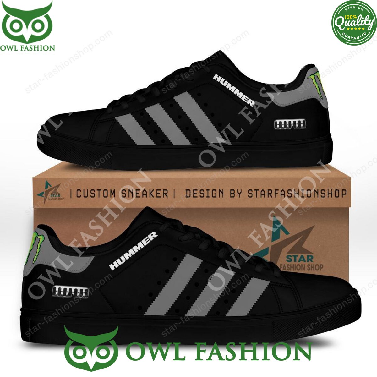 Hummer Black Automobile Stan Smith - Adult & Kids T-Shirts, Sweatshirts & Hoodies apparel design preview 1
