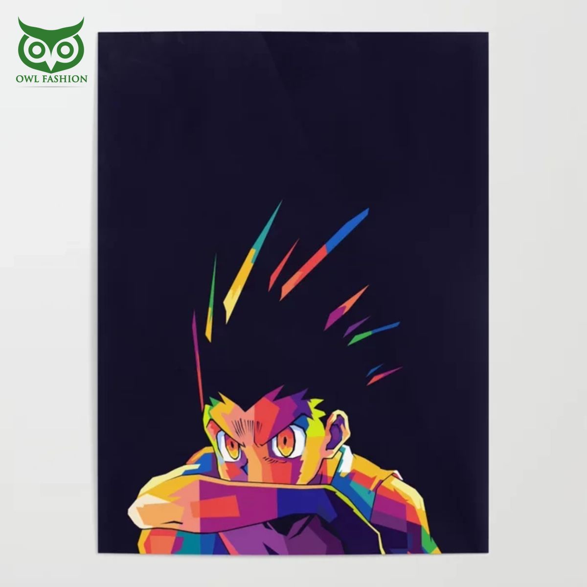 Hunter x Gon Freecss Anime Character Poster - Adult & Kids T-Shirts, Sweatshirts & Hoodies apparel design preview 1