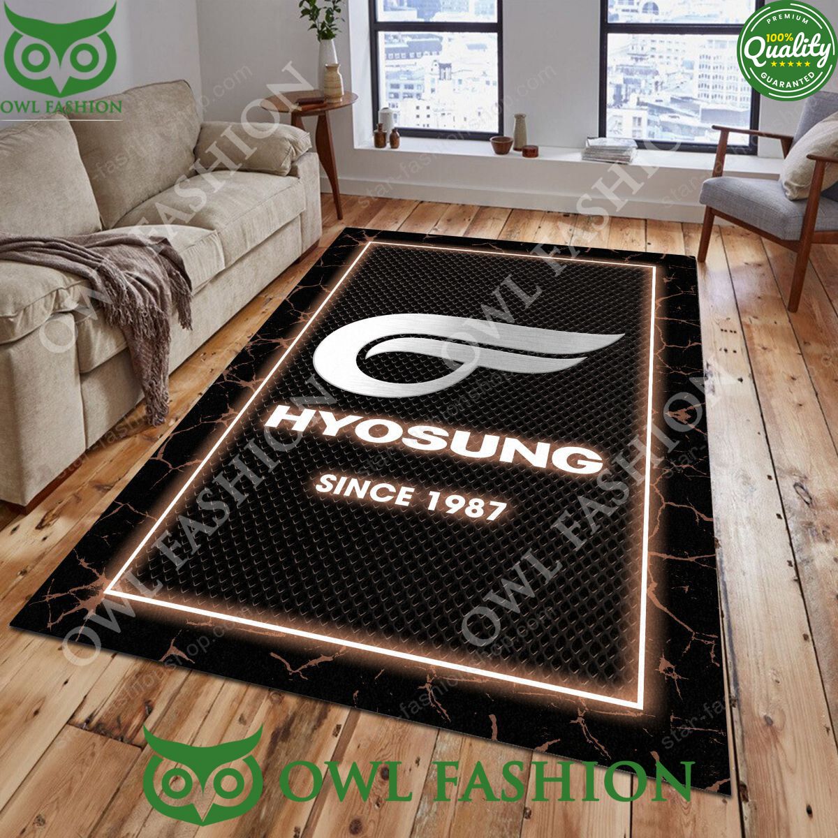 Hyosung Rug Living Room Carpet Car 2024 - Adult & Kids T-Shirts, Sweatshirts & Hoodies apparel design preview 1