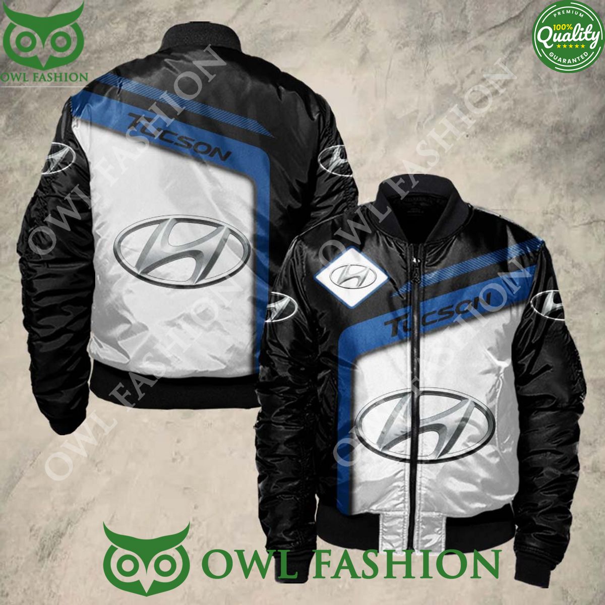 Hyundai Tucson Sport 3D Bomber Jacket - Adult & Kids T-Shirts, Sweatshirts & Hoodies apparel design preview 1