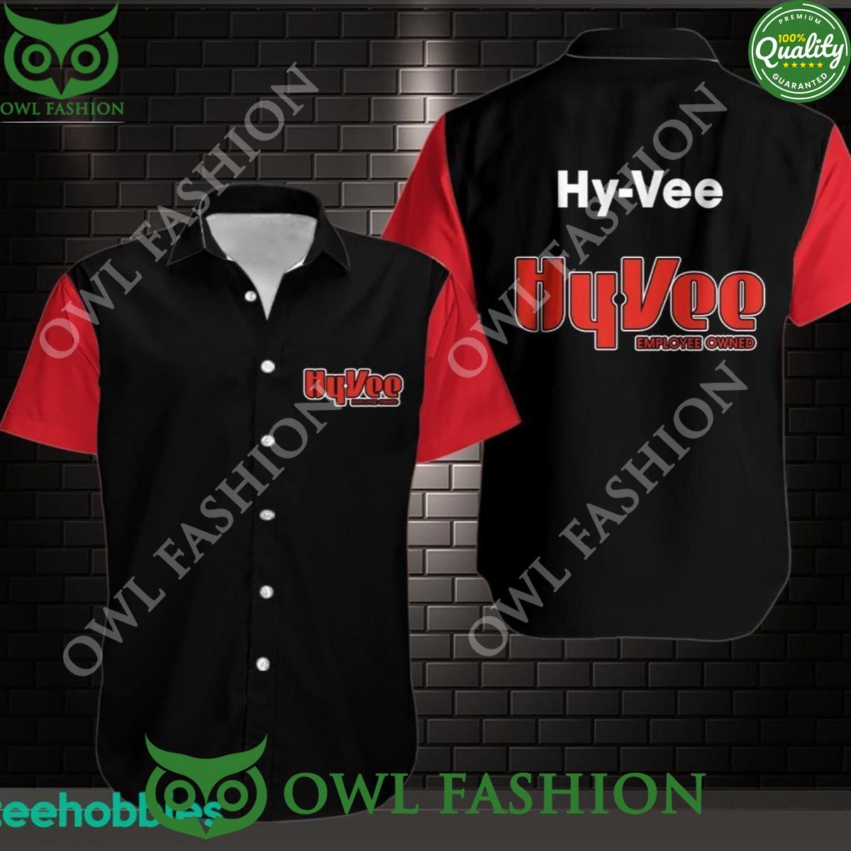 Hyvee Employee Owned Hawaiian Unique Gift For Summer - Adult & Kids T-Shirts, Sweatshirts & Hoodies apparel design preview 1