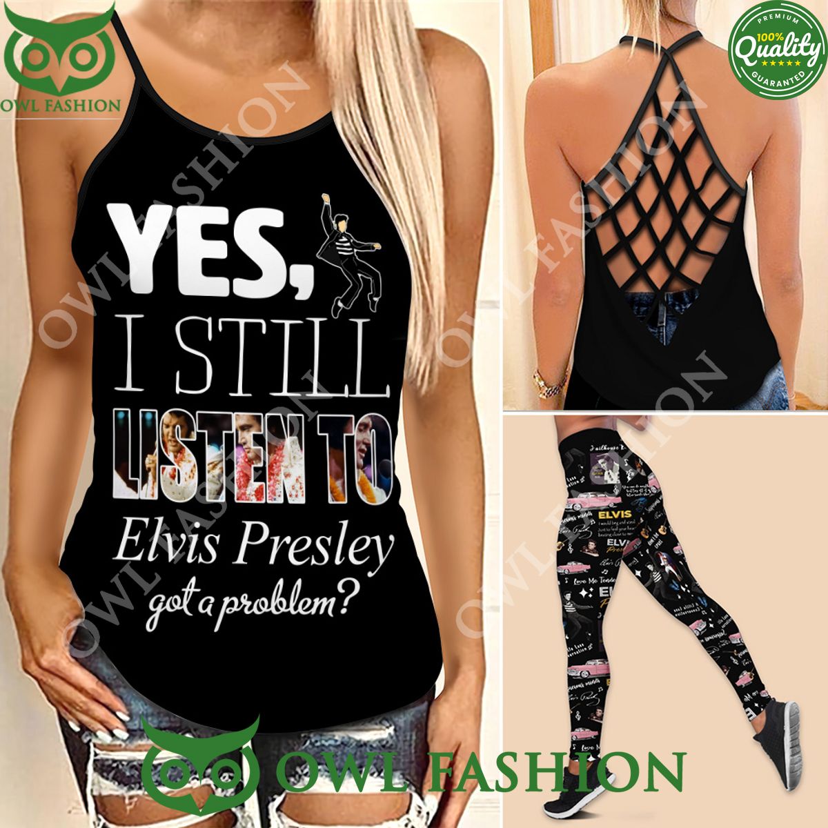 I Still Listen To Elvis Presley Limited Criss Cross - Adult & Kids T-Shirts, Sweatshirts & Hoodies apparel design preview 1