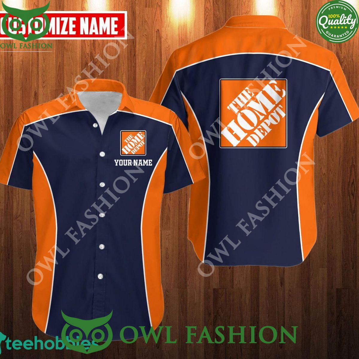 Personalized the home depot improvement company 3D - Adult & Kids T-Shirts, Sweatshirts & Hoodies apparel design preview 1