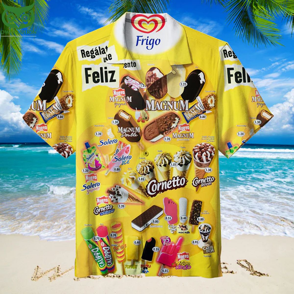 Ice-cream Delicious Hawaiian - Adult & Kids T-Shirts, Sweatshirts & Hoodies apparel design preview 1