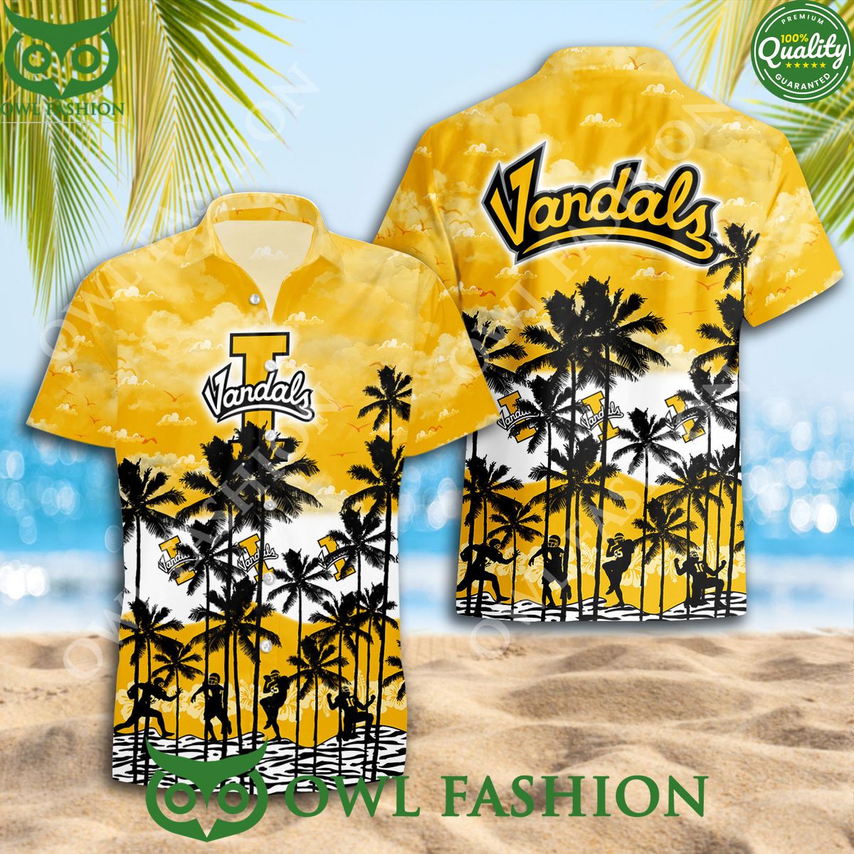 Idaho Vandals NCAA Champion Trending 2024 Hawaiian - Adult & Kids T-Shirts, Sweatshirts & Hoodies apparel design preview 1