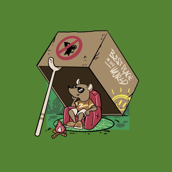 Ideal Campfire - Adult & Kids T-Shirts, Sweatshirts & Hoodies apparel design preview 1