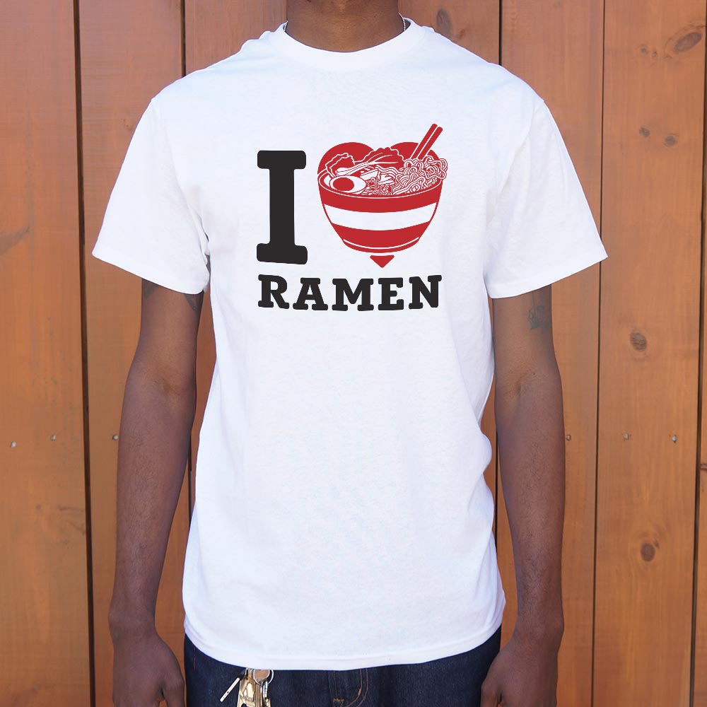 I Love Ramen - Adult & Kids T-Shirts, Sweatshirts & Hoodies apparel design preview 1
