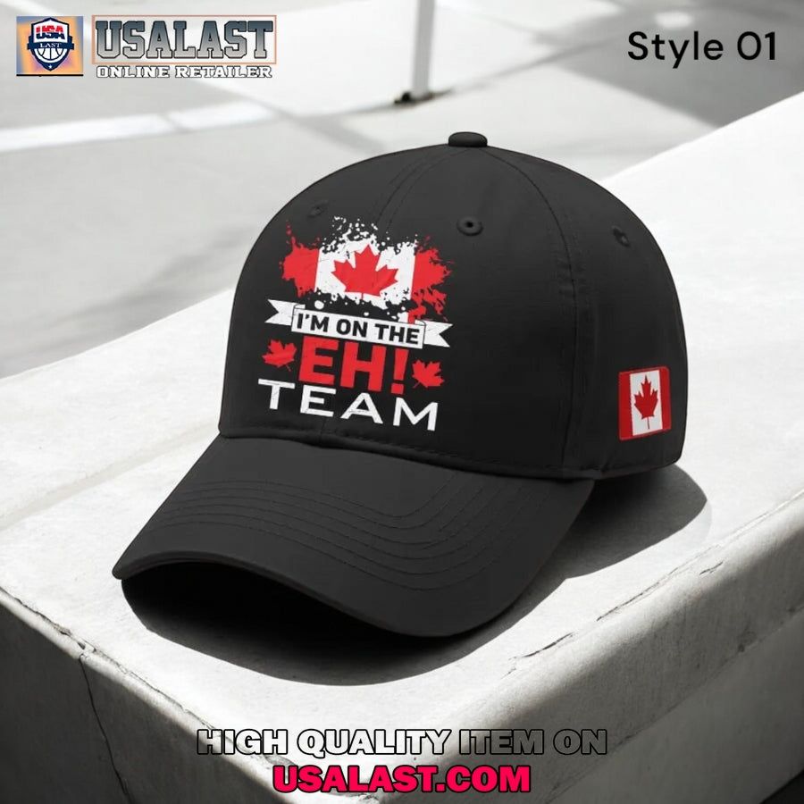 I'm A Canadian Maple Leafs Baseball Cap - Adult & Kids T-Shirts, Sweatshirts & Hoodies apparel design preview 1