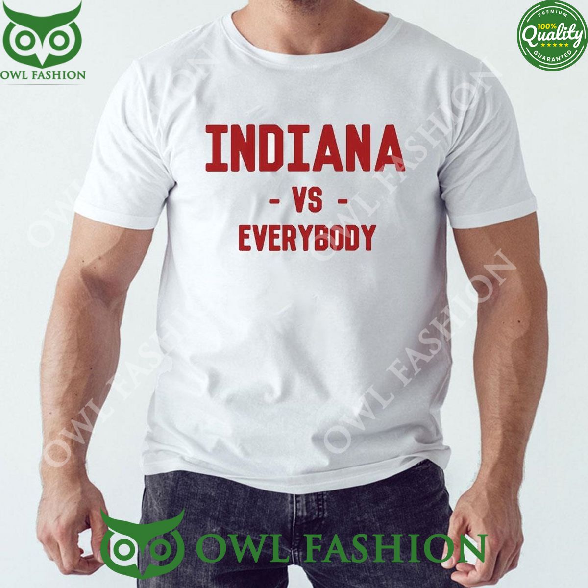 Indiana Vs Everybody 2024 - Adult & Kids T-Shirts, Sweatshirts & Hoodies apparel design preview 1