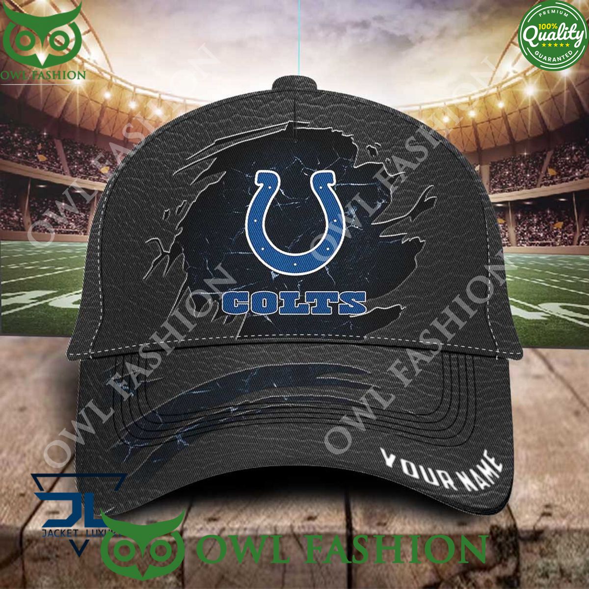 Indianapolis Colts Lightning Tear Customized Printed - Adult & Kids T-Shirts, Sweatshirts & Hoodies apparel design preview 1