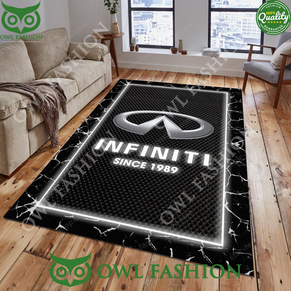 Infiniti Home Living Room Lighting Rug Carpet - Adult & Kids T-Shirts, Sweatshirts & Hoodies apparel design preview 1