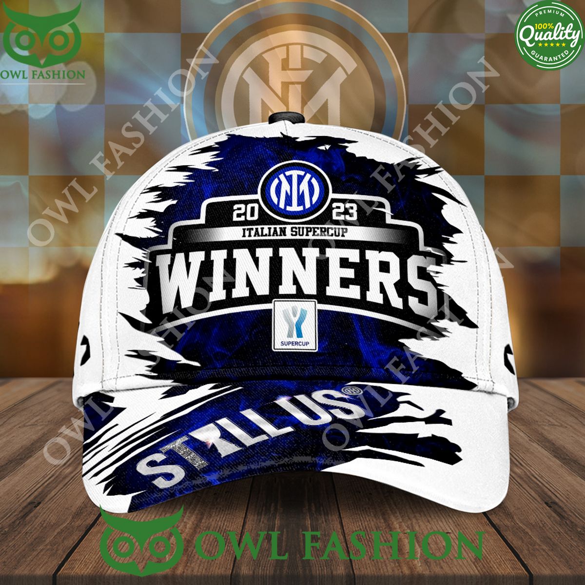 Inter Milan FC Italian Supercup 2023 Stall us Classic - Adult & Kids T-Shirts, Sweatshirts & Hoodies apparel design preview 1