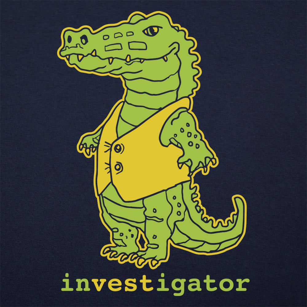 Investigator - Adult & Kids T-Shirts, Sweatshirts & Hoodies apparel design preview 1