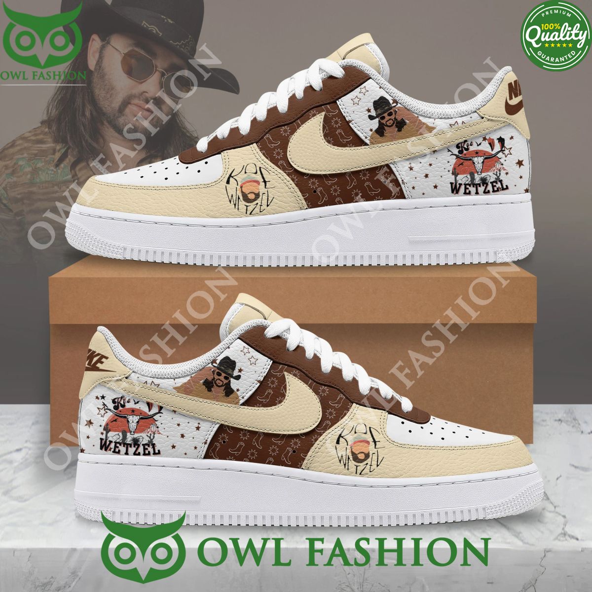 Koe Wetzel Damn near normal 2024 naf air force shoes - Adult & Kids T-Shirts, Sweatshirts & Hoodies apparel design preview 1