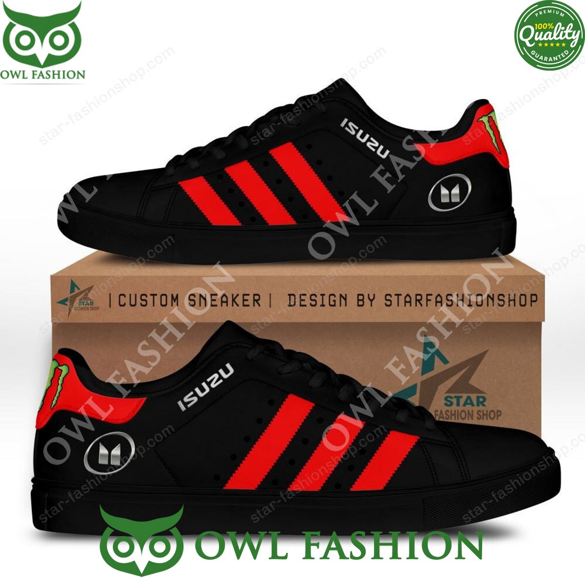 Isuzu Motors Black Automobile Stan smith - Adult & Kids T-Shirts, Sweatshirts & Hoodies apparel design preview 1