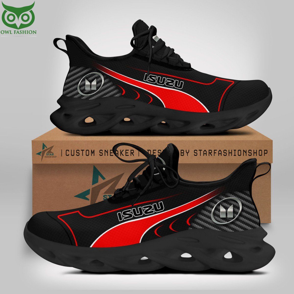 Isuzu Trending Brand Max Soul Sneakers - Adult & Kids T-Shirts, Sweatshirts & Hoodies apparel design preview 1