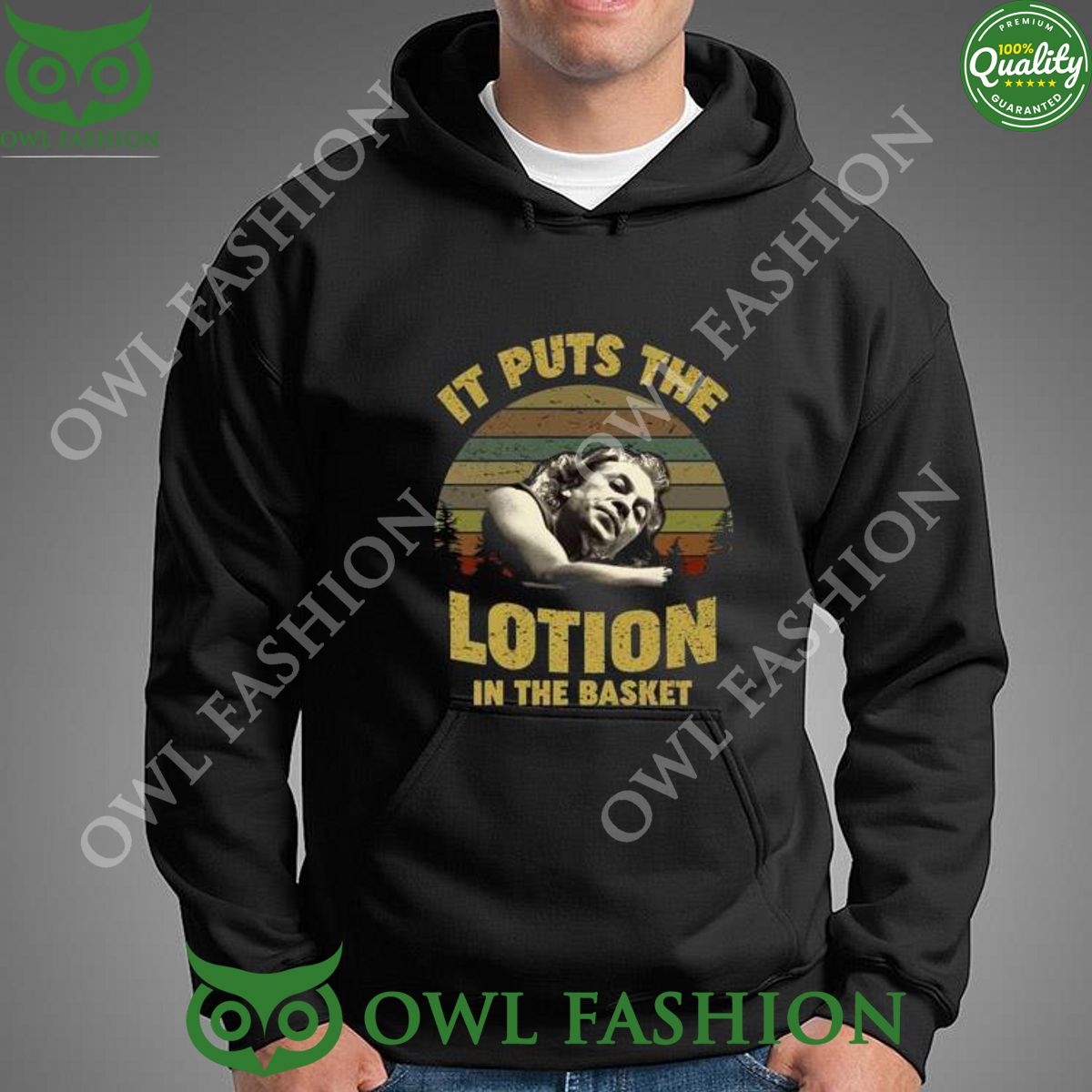 It puts the lotion in basket vintage silence of lambs - Adult & Kids T-Shirts, Sweatshirts & Hoodies apparel design preview 1