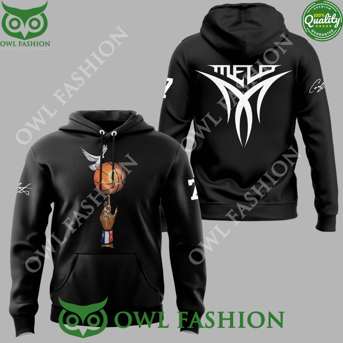 Limited Carmelo Anthony 7 Lakers Olympic 2024 USA - Adult & Kids T-Shirts, Sweatshirts & Hoodies apparel design preview 1