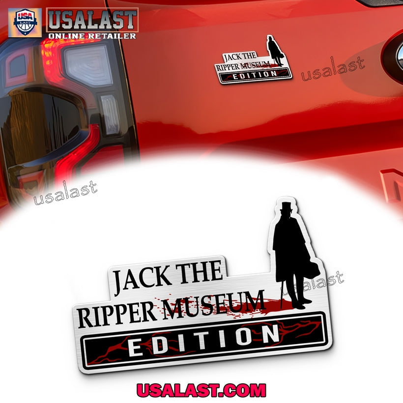 Jack The Ripper Museum Edition Halloween Car Emblem - Adult & Kids T-Shirts, Sweatshirts & Hoodies apparel design preview 1