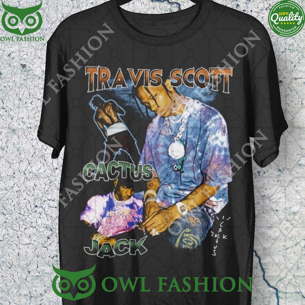 Jack Travis Scott Cactus - Adult & Kids T-Shirts, Sweatshirts & Hoodies apparel design preview 1