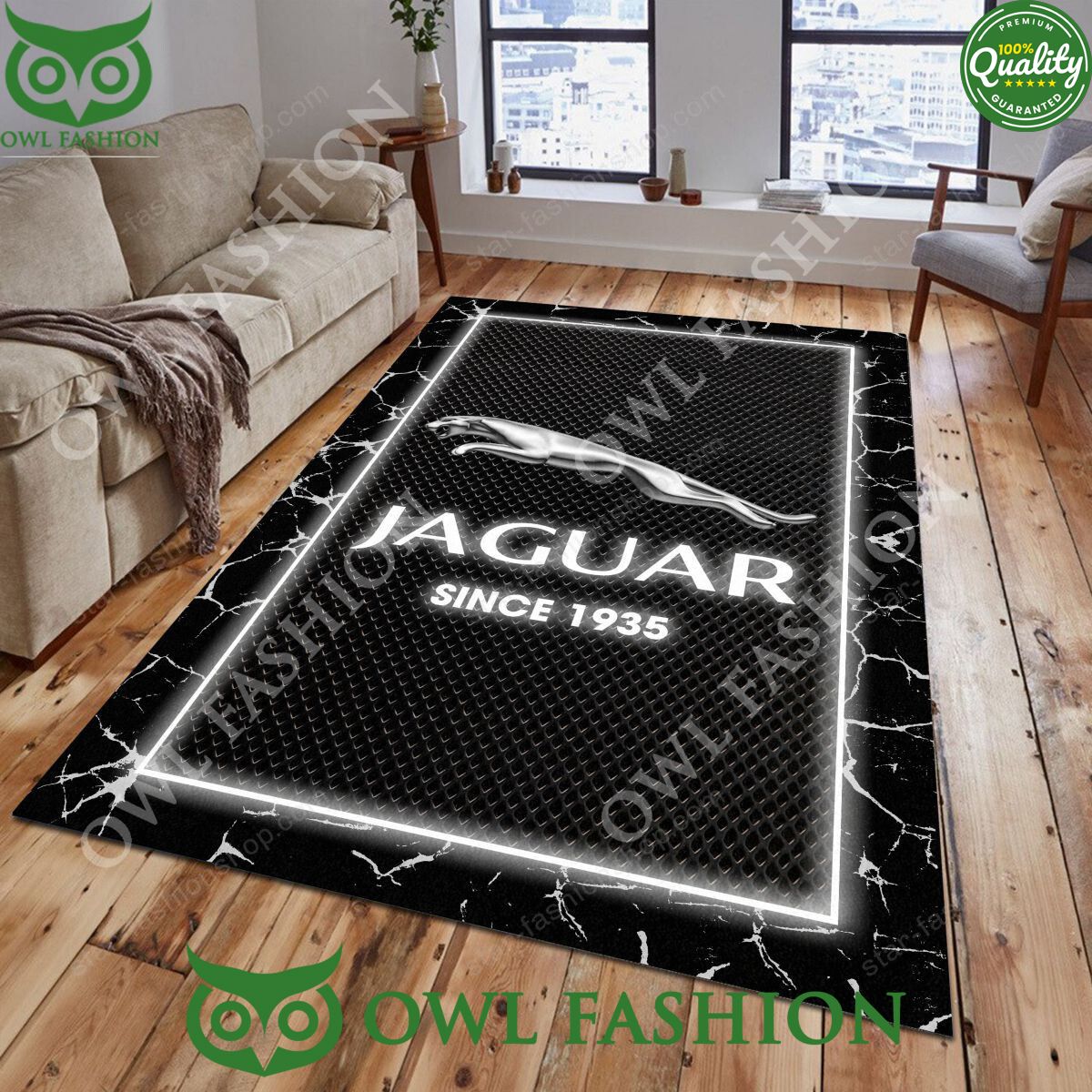 Jaguar Cars Rug Living Room Carpet Car 2024 - Adult & Kids T-Shirts, Sweatshirts & Hoodies apparel design preview 1