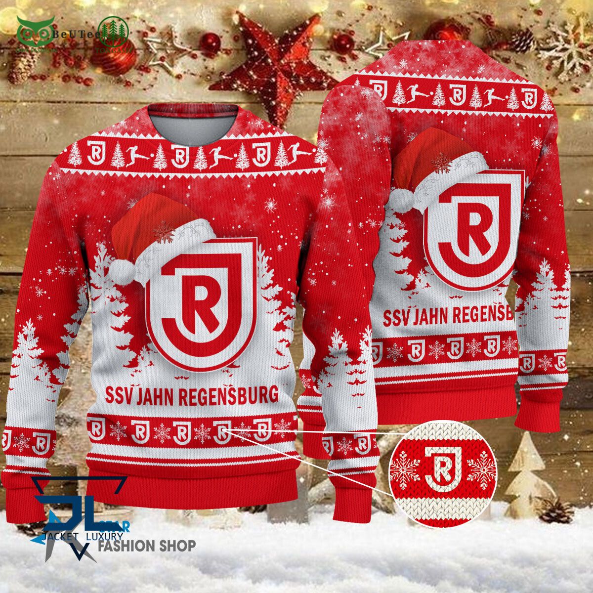 Jahn Regensburg Bundesliga Germany League Ugly - Adult & Kids T-Shirts, Sweatshirts & Hoodies apparel design preview 1