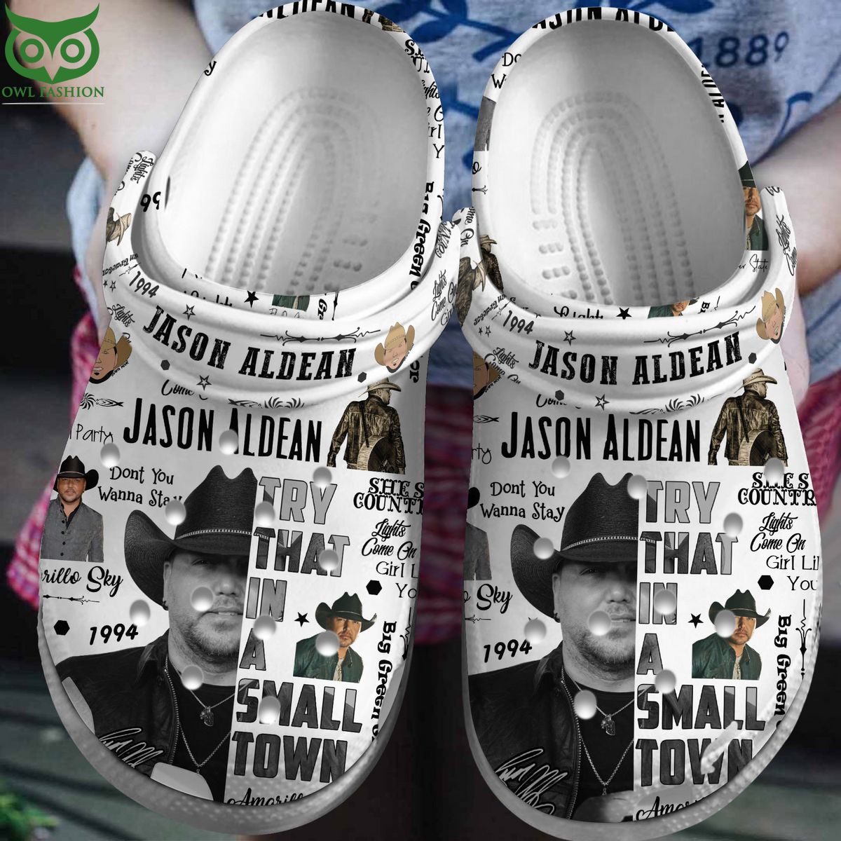 Jason Aldean Album Songs Premium Clogs - Adult & Kids T-Shirts, Sweatshirts & Hoodies apparel design preview 1
