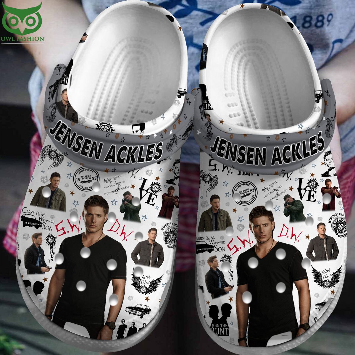 Jensen Ackles Album Songs Premium Clogs - Adult & Kids T-Shirts, Sweatshirts & Hoodies apparel design preview 1