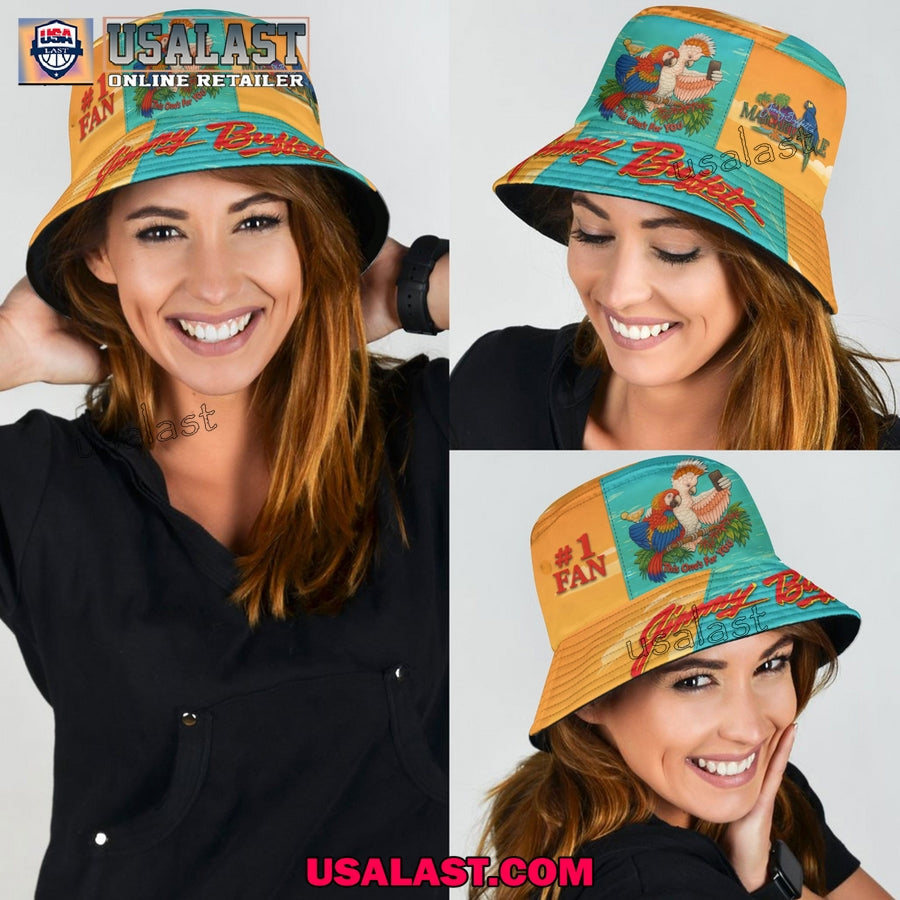 Jimmy Bufett Premium Trendy Bucket Hat, Beach - Adult & Kids T-Shirts, Sweatshirts & Hoodies apparel design preview 1