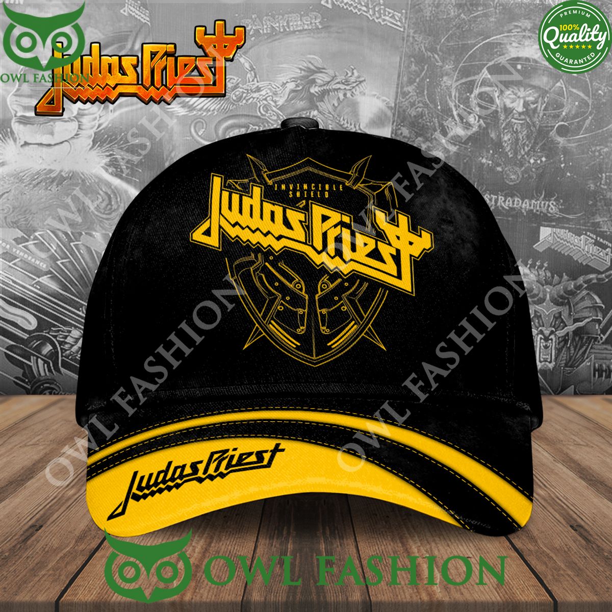 Judas Priest Band Logo Classic Cap - Adult & Kids T-Shirts, Sweatshirts & Hoodies apparel design preview 1