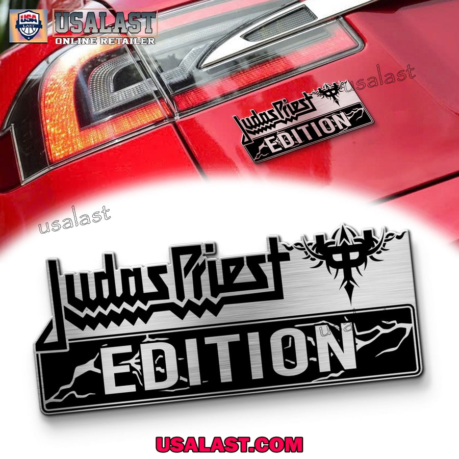Judas Priest Edition 3D Engraved Car Name Emblem - Adult & Kids T-Shirts, Sweatshirts & Hoodies apparel design preview 1