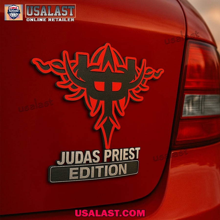 Judas Priest Edition Custom 3D Car Badge Sticker - Adult & Kids T-Shirts, Sweatshirts & Hoodies apparel design preview 1