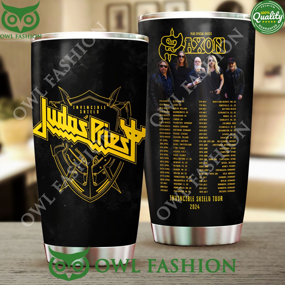 Judas Priest Invincible Shield Plus Special Guests - Adult & Kids T-Shirts, Sweatshirts & Hoodies apparel design preview 1
