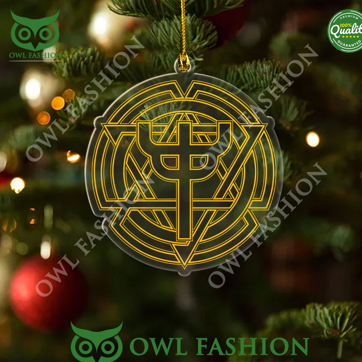 Judas Priest Logos 1 side Acrylic Ornament - Adult & Kids T-Shirts, Sweatshirts & Hoodies apparel design preview 1