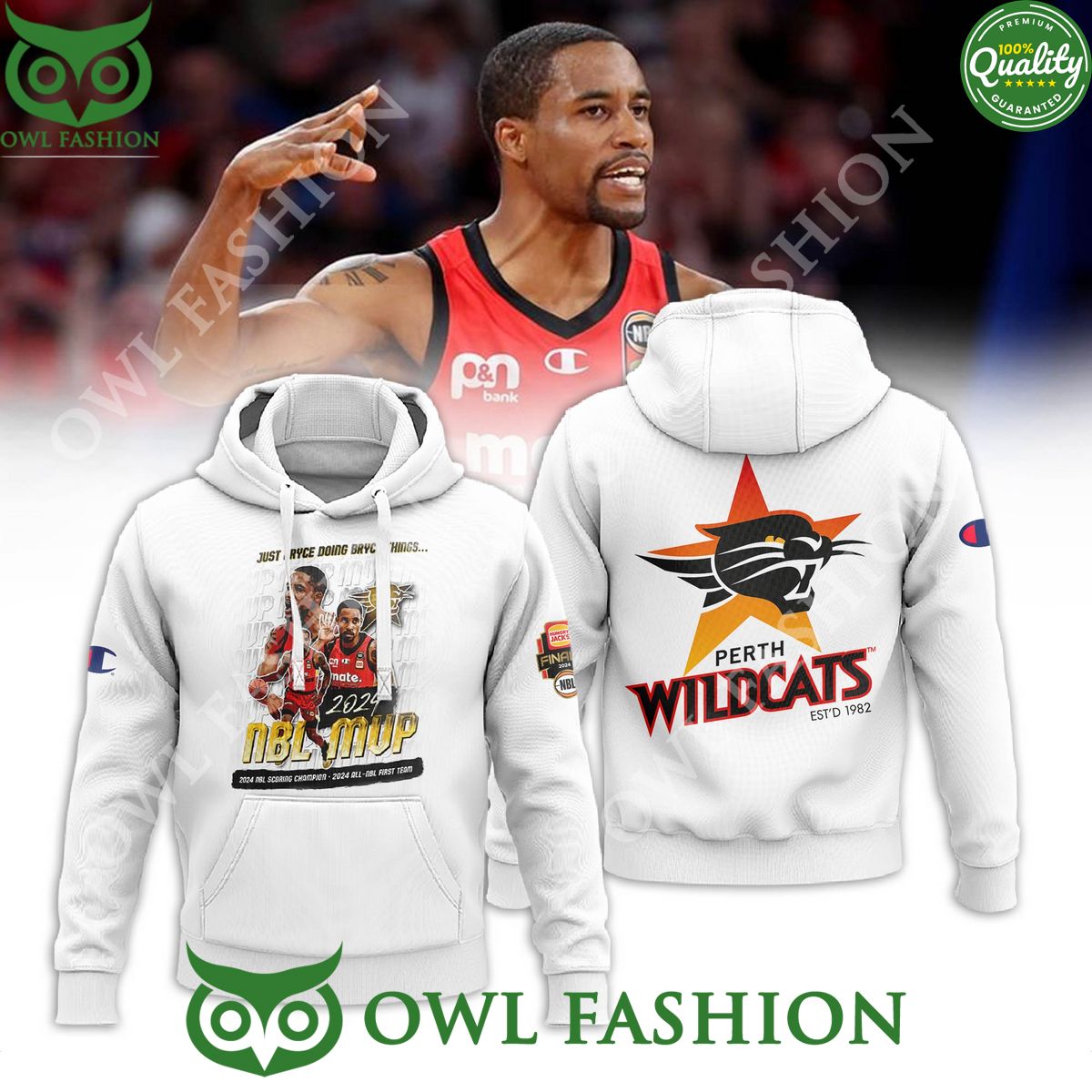 Just Bryce doing Things NBL MUP 2024 Scoring Champion - Adult & Kids T-Shirts, Sweatshirts & Hoodies apparel design preview 1