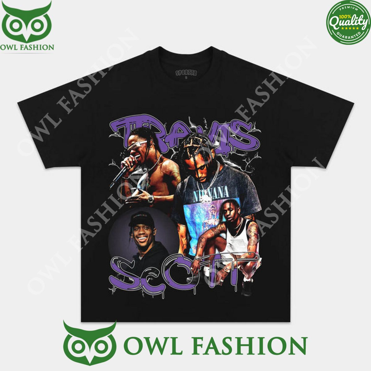 Travis Scott no charges after Paris arrest rapper - Adult & Kids T-Shirts, Sweatshirts & Hoodies apparel design preview 1