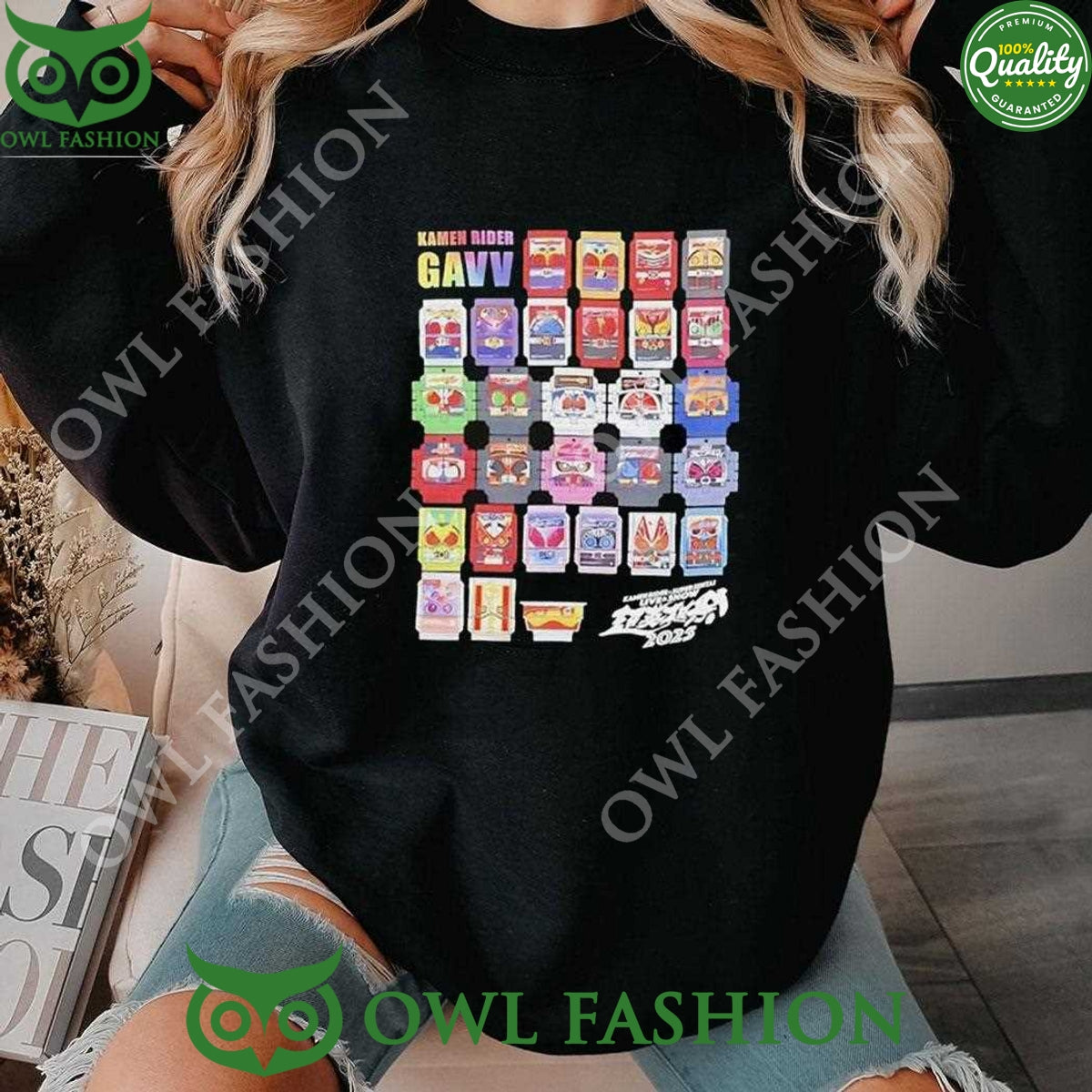Kamen Rider Gavv Live Show 2025 - Adult & Kids T-Shirts, Sweatshirts & Hoodies apparel design preview 1