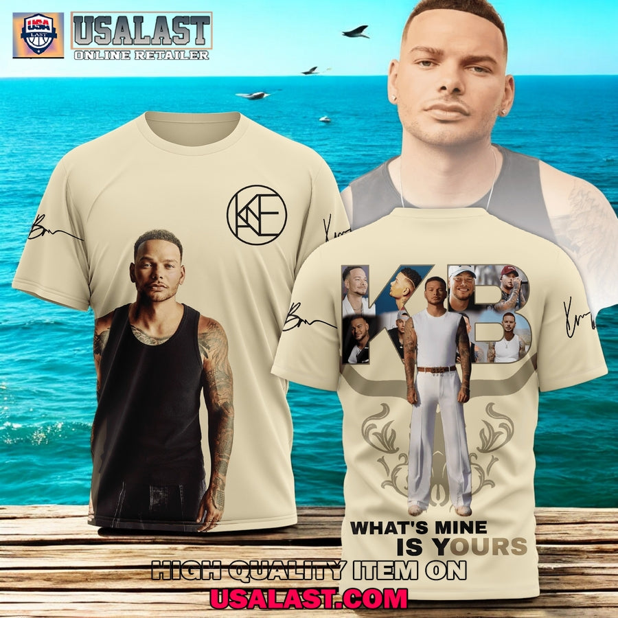 Kane Brown What's Mine Is Yours 3D - Adult & Kids T-Shirts, Sweatshirts & Hoodies apparel design preview 1