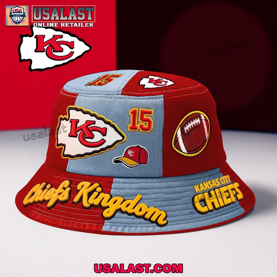 Kansas City Chiefs Personalized Iconic Trendy Bucket - Adult & Kids T-Shirts, Sweatshirts & Hoodies apparel design preview 1