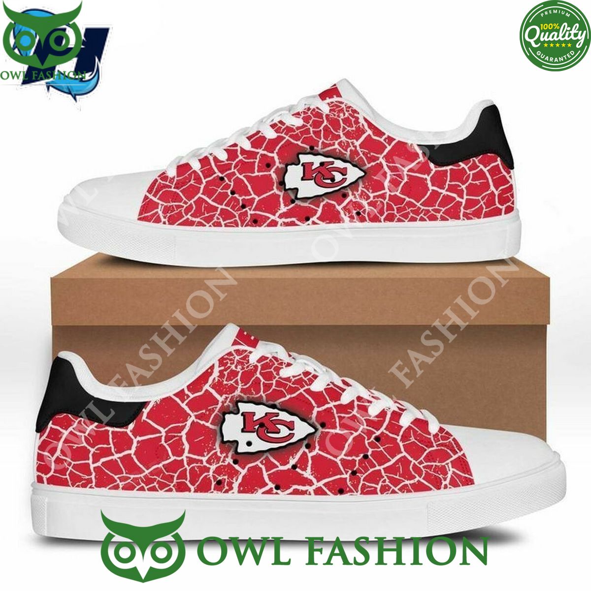 Kansas City Football Stan Smith Sneakers - Adult & Kids T-Shirts, Sweatshirts & Hoodies apparel design preview 1