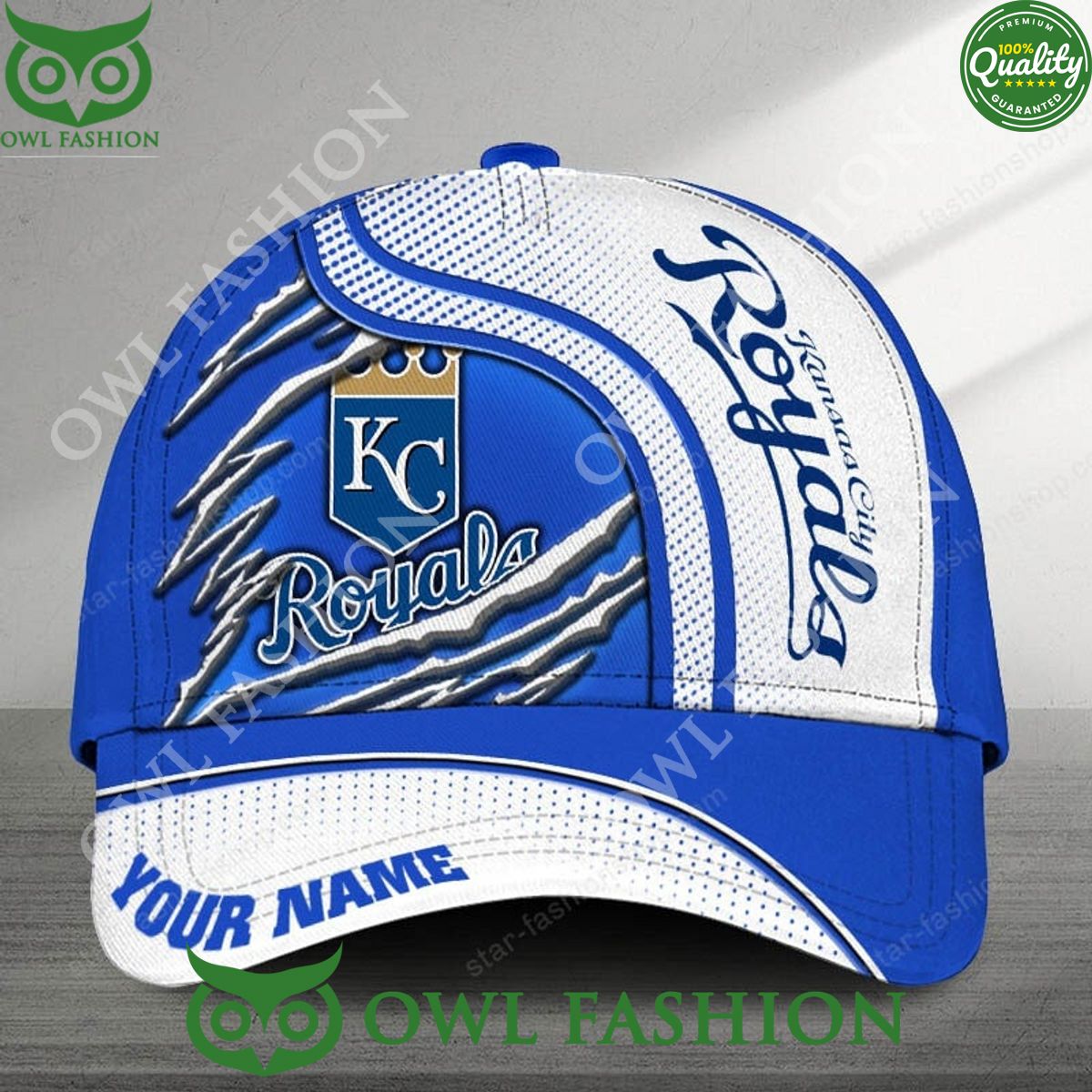 Kansas City Royals Limited Custom MLB Classic Cap - Adult & Kids T-Shirts, Sweatshirts & Hoodies apparel design preview 1