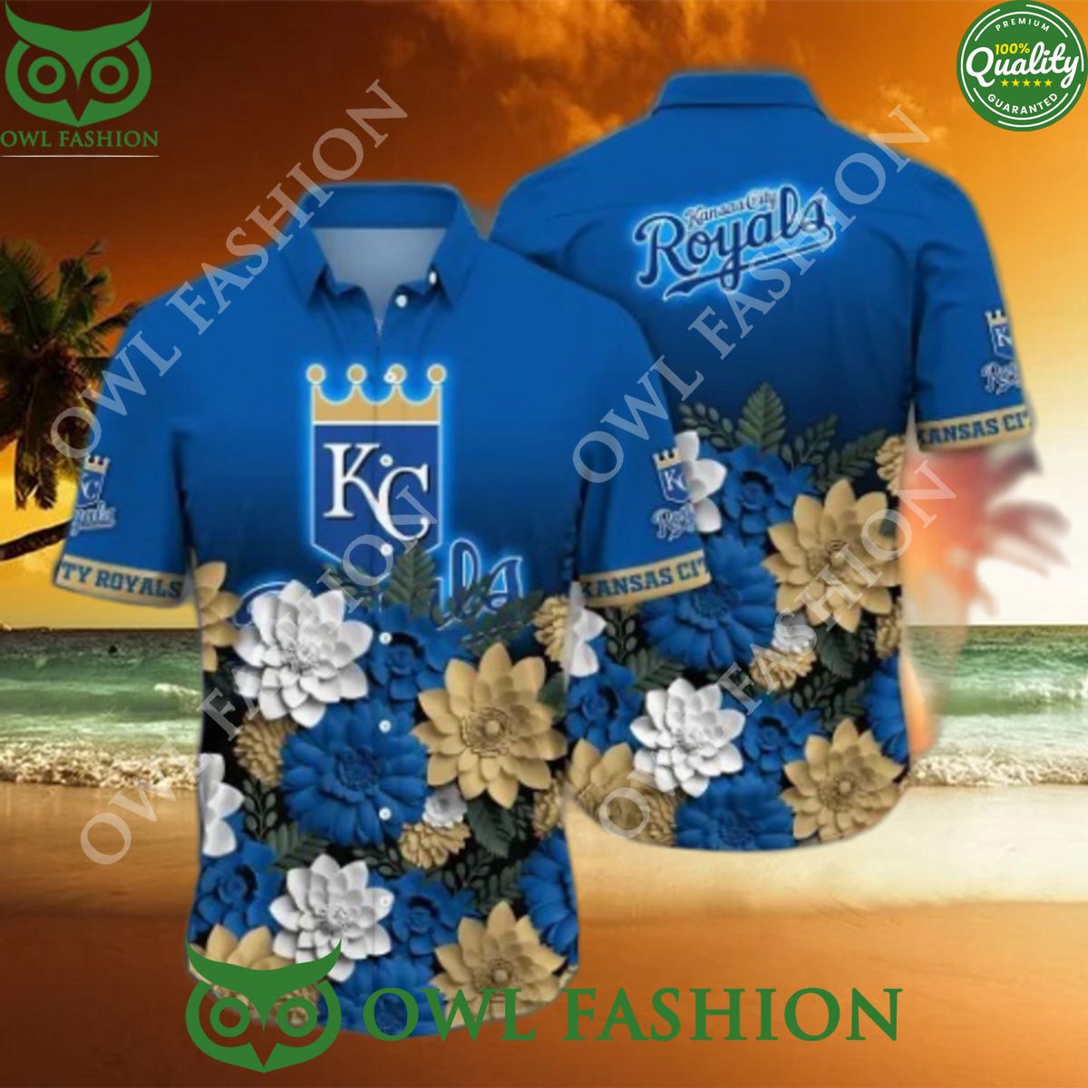Kansas City Royals MLB Baseball Champion Flower - Adult & Kids T-Shirts, Sweatshirts & Hoodies apparel design preview 1