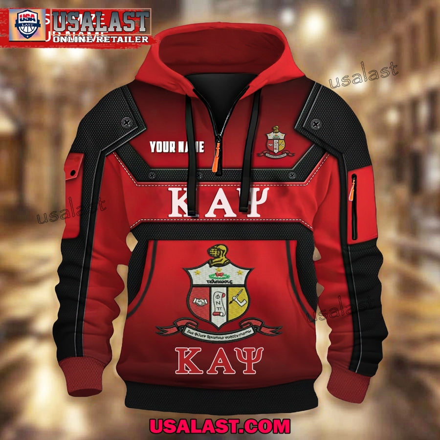Kappa Alpha Psi Fraternity Custom Name Heavy - Adult & Kids T-Shirts, Sweatshirts & Hoodies apparel design preview 1