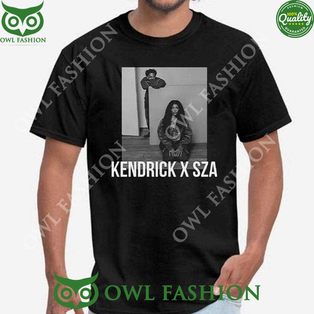 Kendrick Lamar Sza 2025 Grand National Tour Black - Adult & Kids T-Shirts, Sweatshirts & Hoodies apparel design preview 1