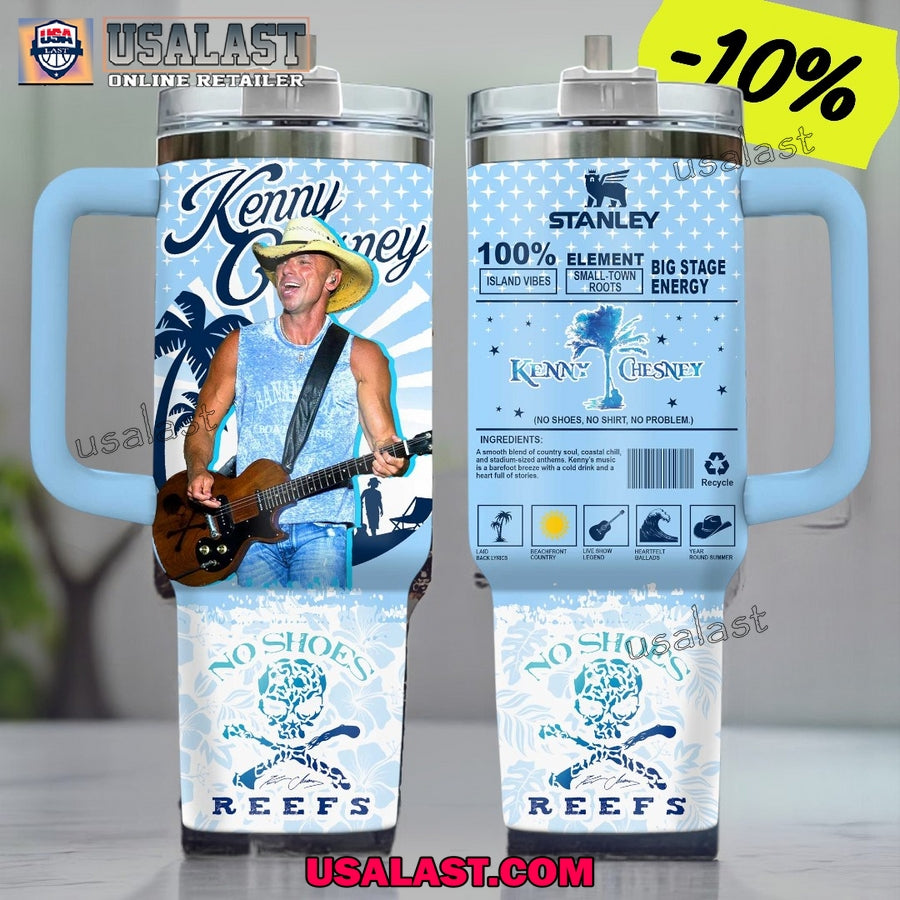 Kenny Chesney Island Vibes 40oz Tumbler - Adult & Kids T-Shirts, Sweatshirts & Hoodies apparel design preview 1