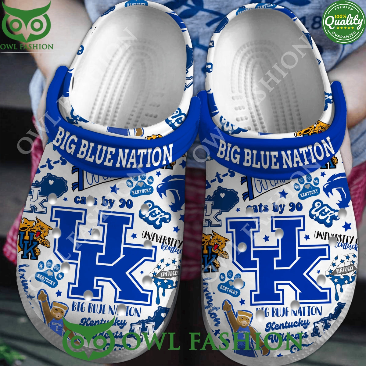 Kentucky Wildcats Big Blue Nation UK Cats by 90 crocs - Adult & Kids T-Shirts, Sweatshirts & Hoodies apparel design preview 1