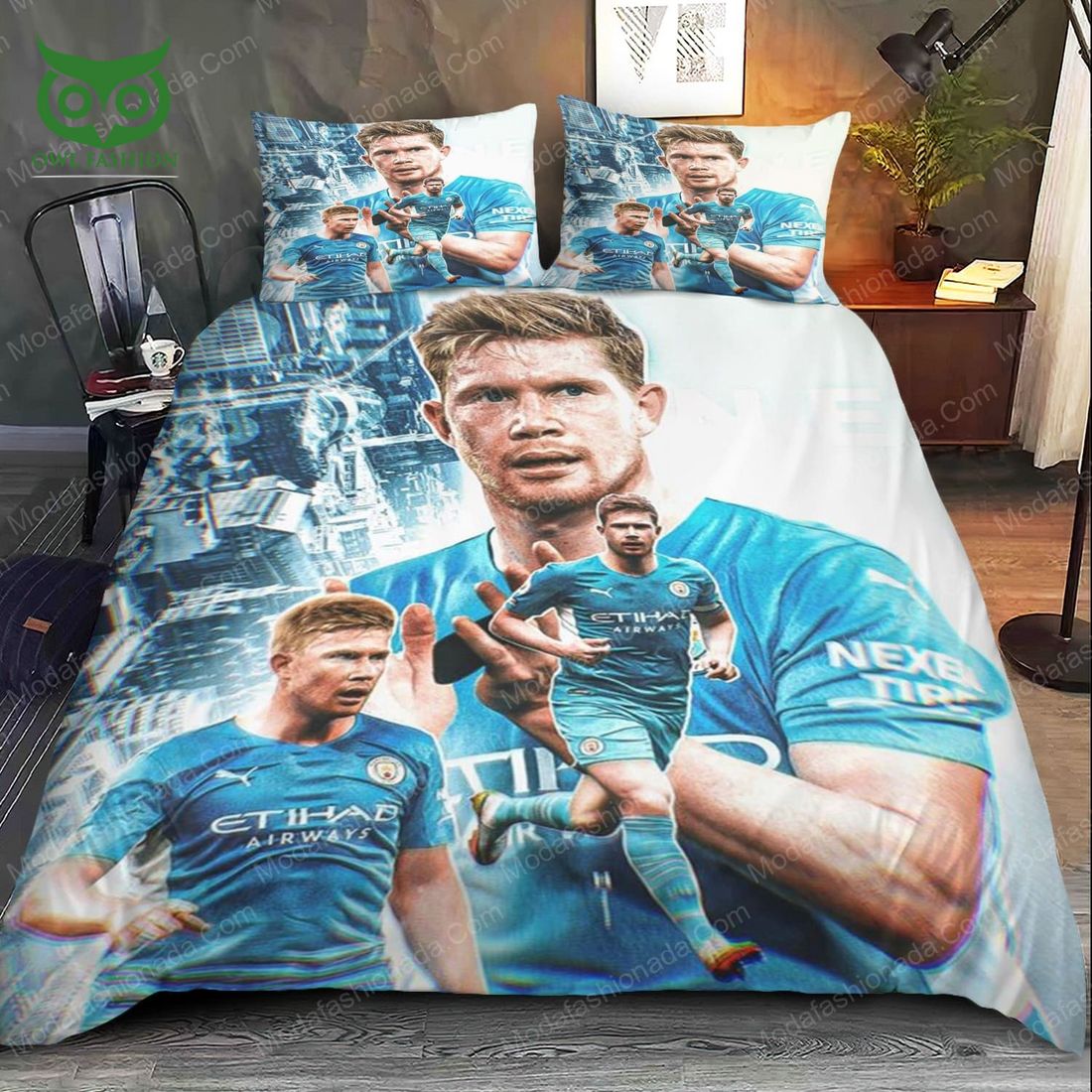 Kevin De Bruyne champions 22-23 Bedding Set - Adult & Kids T-Shirts, Sweatshirts & Hoodies apparel design preview 1