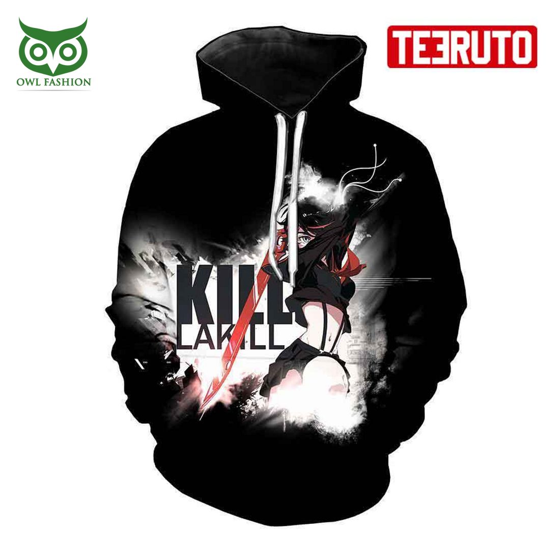 Kill La Overhead Scissor Blade Anime HD 3D AOP - Adult & Kids T-Shirts, Sweatshirts & Hoodies apparel design preview 1